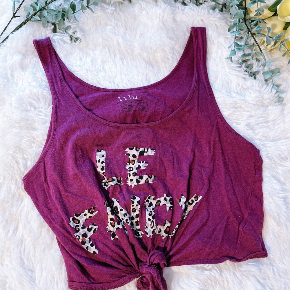 crop top tank